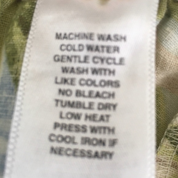 Vintage Jones New York Linen Cotton Hawaiian Print Pants - Picture 8 of 8